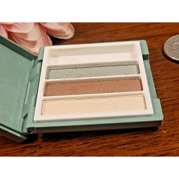 Clinique Eye Shadow Trio Sparkling Sage Buttered Bronze Travel Size .12 oz GWP - Picture 5 of 7